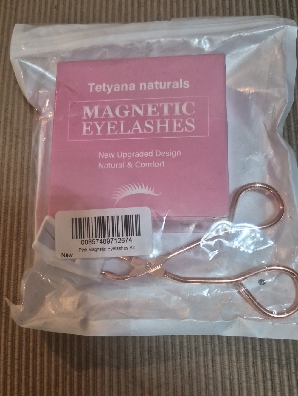 Tetyana Naturals Pink Magnetic Eyelashes Kit